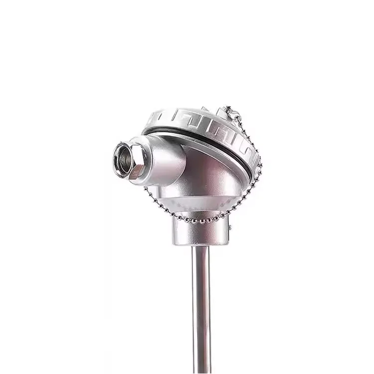 

PT100 Thermal Resistance Couple Temperature Sensor Armored Probe Three-wire High-precision K-type Intelligent