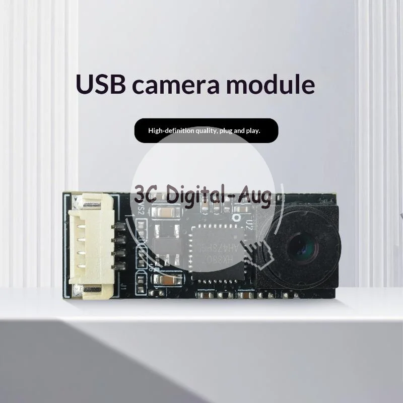 Mini 1280*720P Camera Module USB Type-C Port 65° View Fits ESP32-S3 Development Board Environmental Monitoring Projects