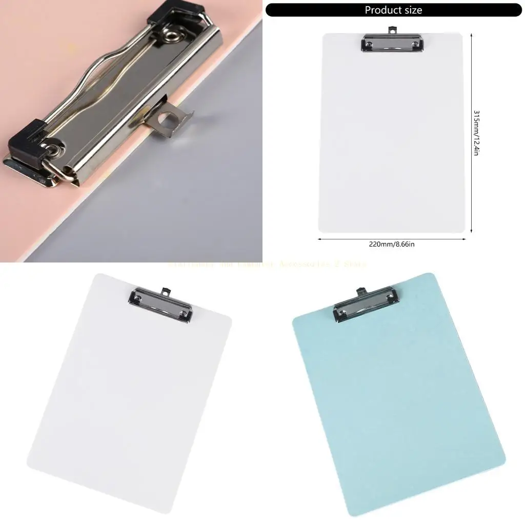 

Business Clipboard 12x8.6Inch Clip Board Writing Board with Hanging Hook
