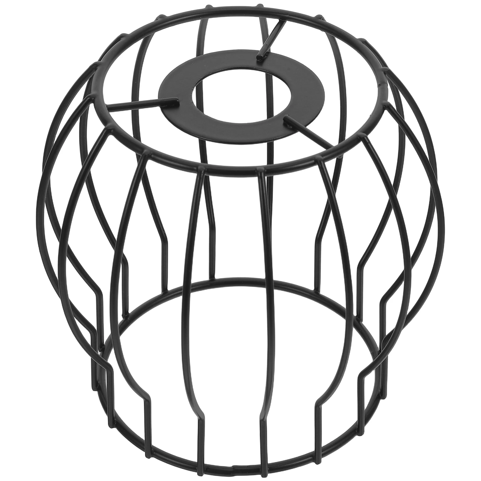 

Hanging Metal Lamp Shade E14 Hollow Cage Light Cover 3Mm Hole Vintage Style Ceiling Lightshade For Bedroom Kitchen Decor