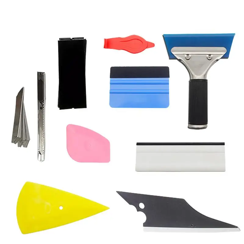 

Car Package Tinting Application Tool Car Package Tinting Tool With Felt Tint Squeegees & Scrapers For Family Garage Office Or