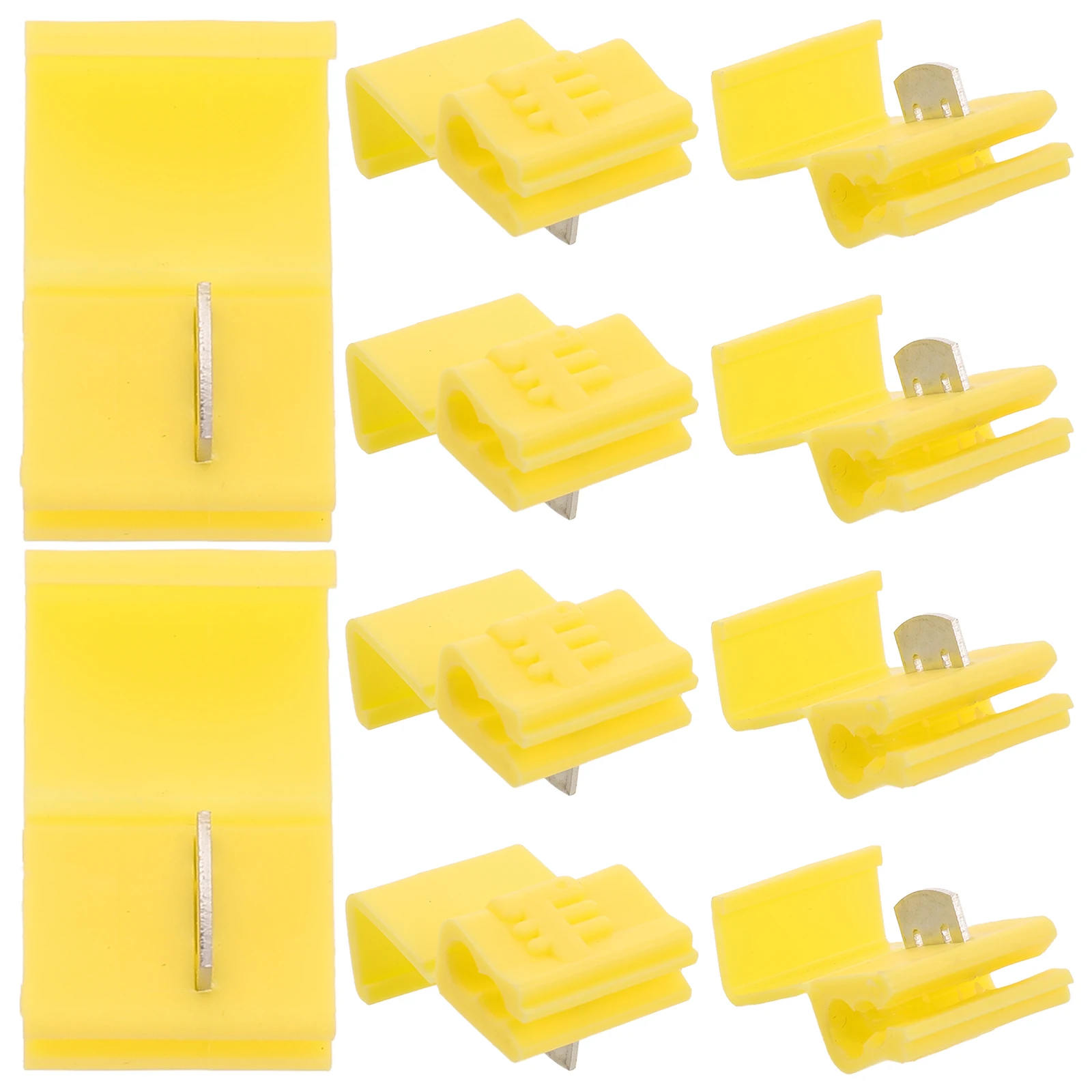 

10pcs Quick Splice Wire Connectors For Car Speaker Auto Wiring No Strip Plastic Waterproof Solderless Electrical