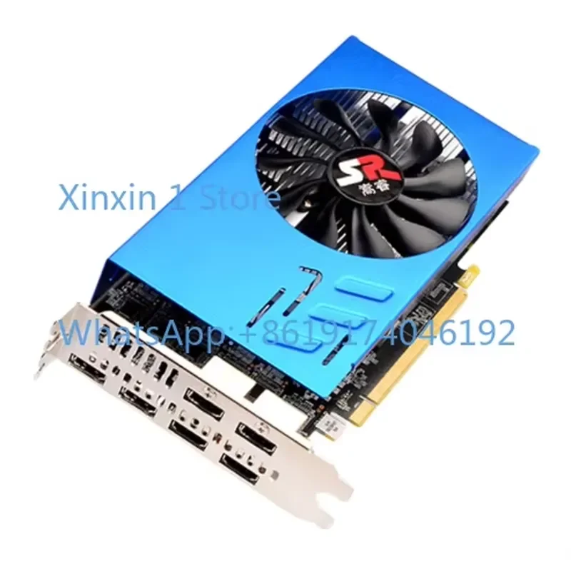 Multi-Screen Graphics Card 6 Screens 6 Ports Lock Screen RX580/R7350 Stock Futures Splicing Fusion 6 Interfaces