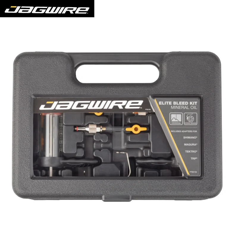 JAGWIRE Elite Bleed Kit Hydraulic Disc Brake Oiling Tool Bicycle Brake Oil Filling Tool For DOT and Mineral Oil Oil Bleed Tool