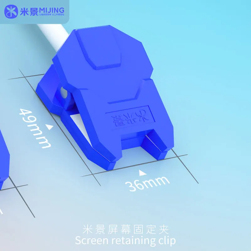 Mijing-Clip Flexible de sujeción auxiliar Universal, Herramientas de sujeción para reparación de pantalla LCD de teléfono, tableta, iPad
