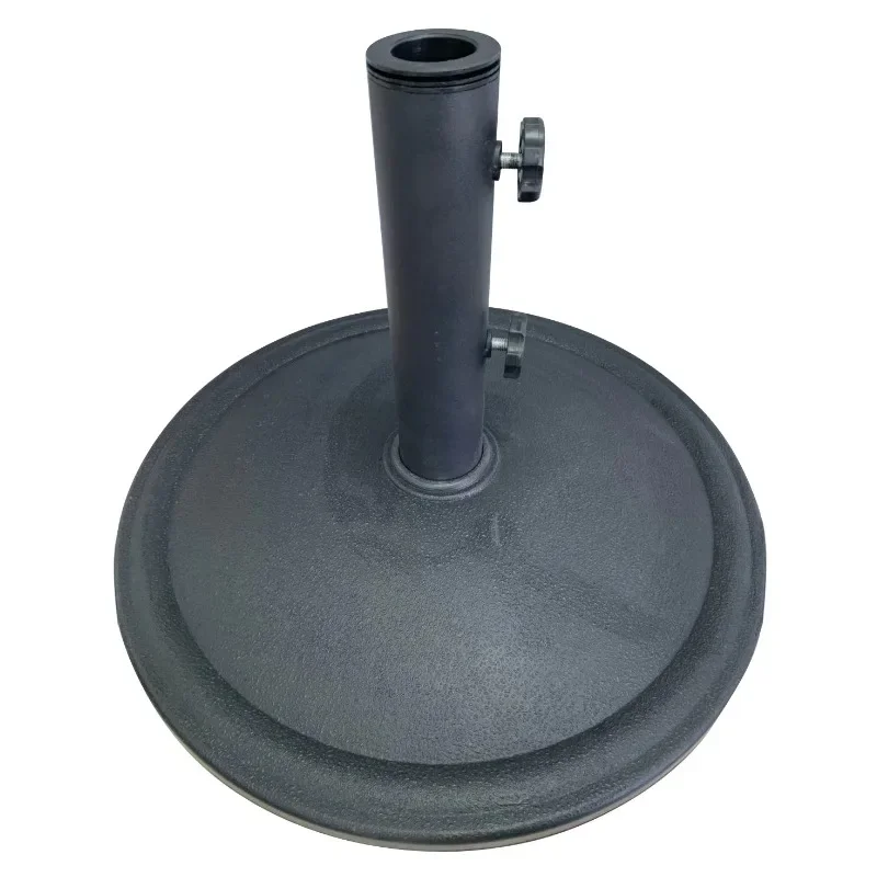 

Hot Sale.NEW 26LB Matte Black Round Umbrella Base Designed to be Used with a Patio Table-Home