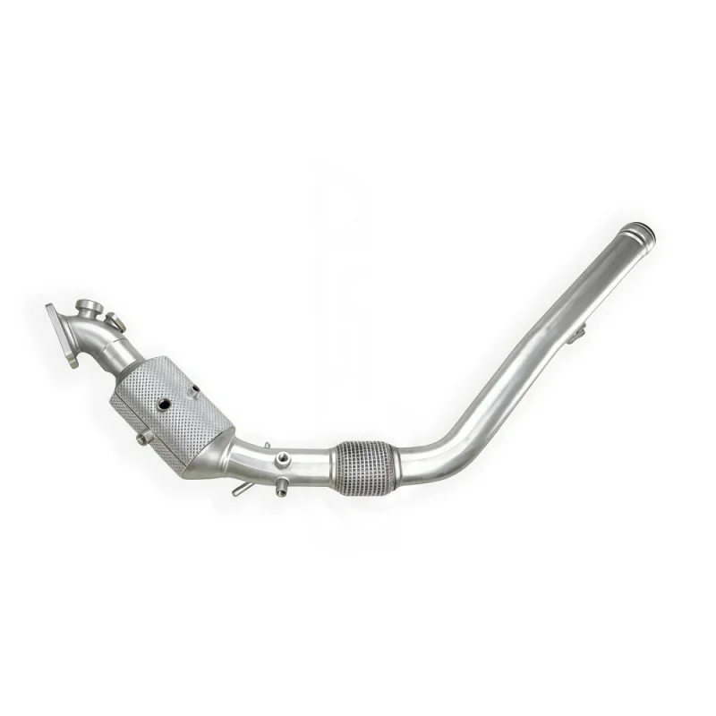 Custom Stainless Steel Exhaust Drainpipe for Jeep Cherokee 2.0T 2020-2024 Car Exhaust Pipes Header with Heat Shield