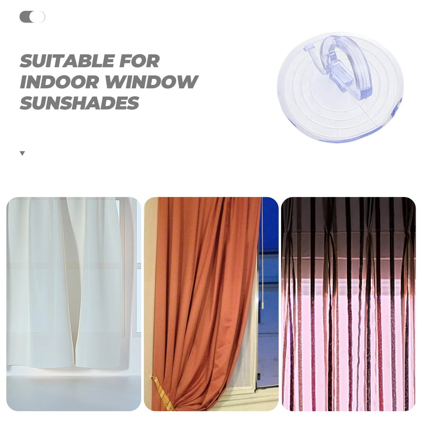 

100 Pcs 35mm Transparent Suction Cups Strong Adhesive for Car Sunshade Window Decor Glass Table Tops Bathroom Wall Accessories