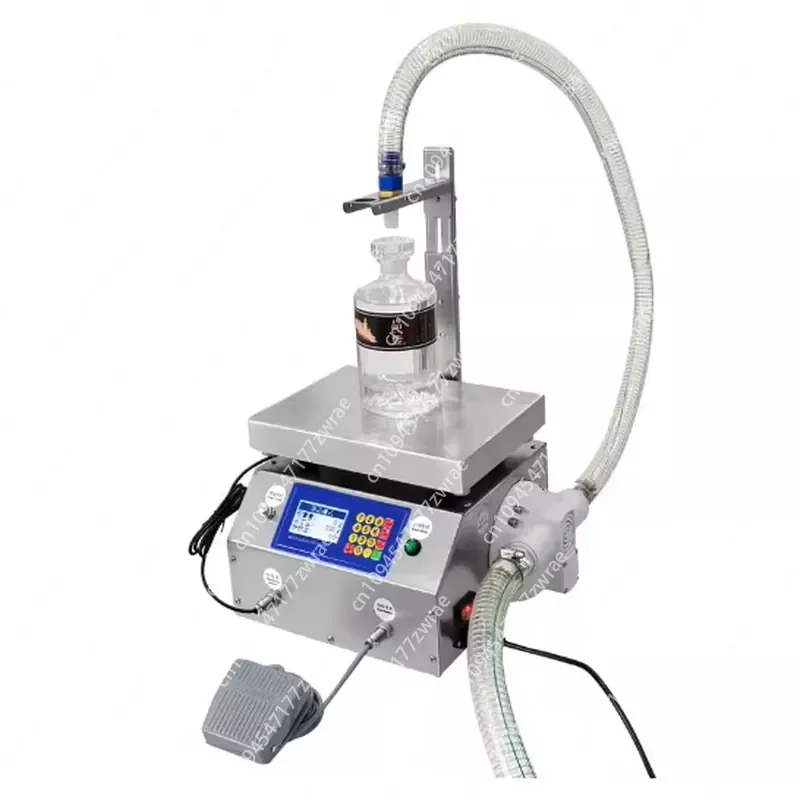 Large Flow Automatic Quantitative Liquid Weighing Edible Oil Fertilizer Laundry Detergent Filling Machine