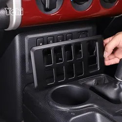 For Toyota FJ Cruiser 07-21 air conditioning mode panel car interior accessories central control mode panel decorative stickers