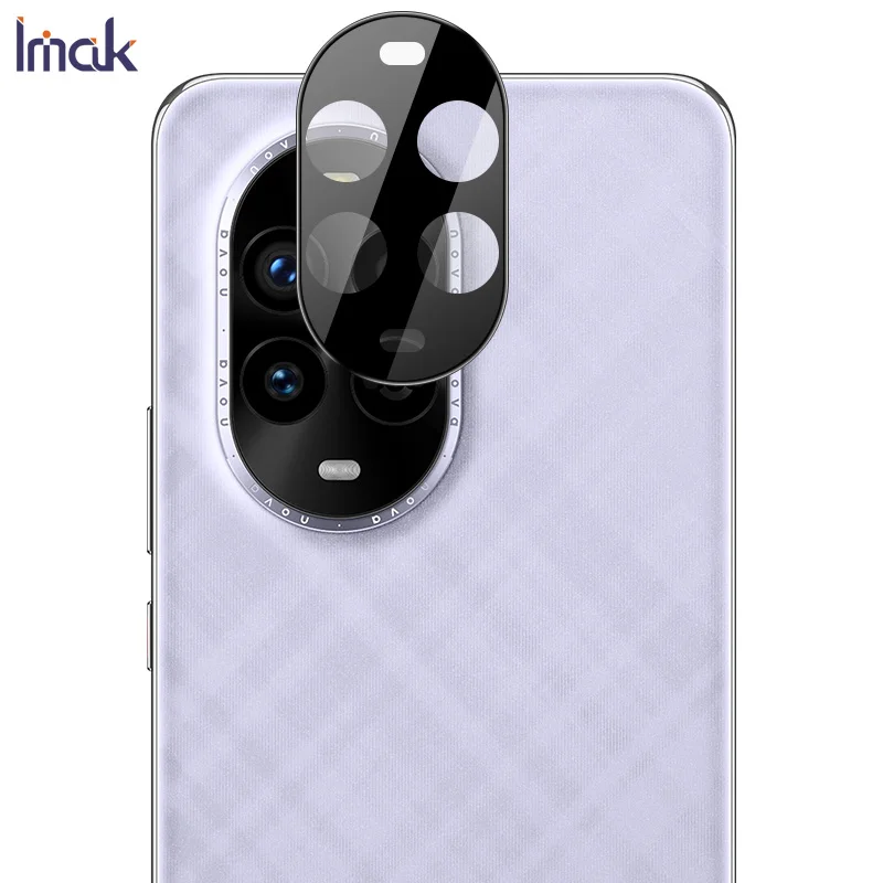 For Huawei Nova 13 Pro Lens Glass IMAK High Definition Glass Lens Film for Huawei Nova 12 Black Version