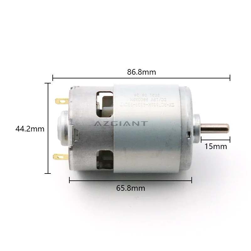 OEM RS755VC-4540 4539 DC Motor 18V 8800RPM CCW 755 MOTORS  9V-36V