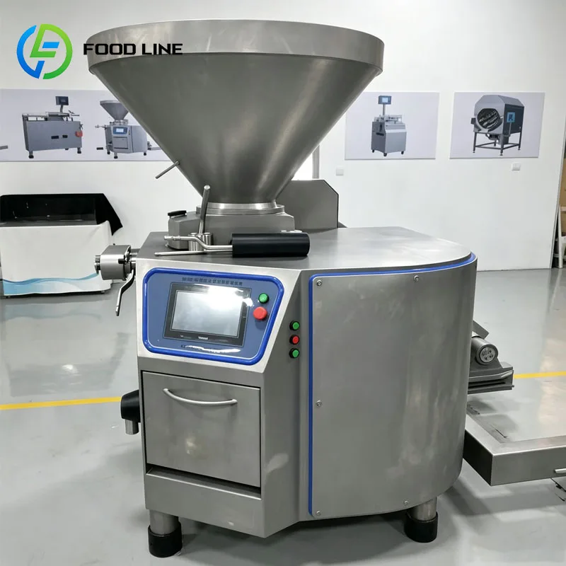 Commercial Vacuum Sausage Stuffer Vacuum Filler Machine for Consistent Sausage Filling Customized
