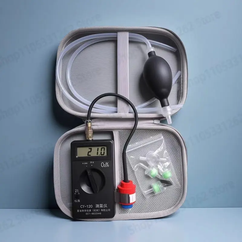 Oxygen meter CY-12C handheld portable oxygen analyzer full range oxygen content concentration detector