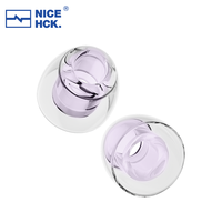 NICEHCK P03 Transparent Liquid Silicone Ear Tips Noise-canceling Soft Safe Eartips Earphone Accessories for NX8 Que Cantor IEM