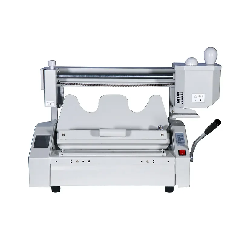 Super September Hand Operated Tabletop TB02 Softcover Perfect Binding Machine
