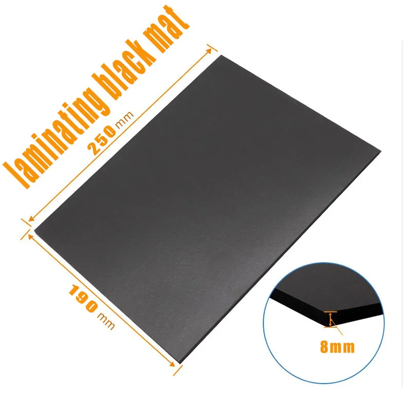 Universal Super Soft Mat 25x20cm Oca Vacuum Lamination Machine Rubber Foam Work Mat Lcd Oled Screen Repairtool Black Sponge Pad