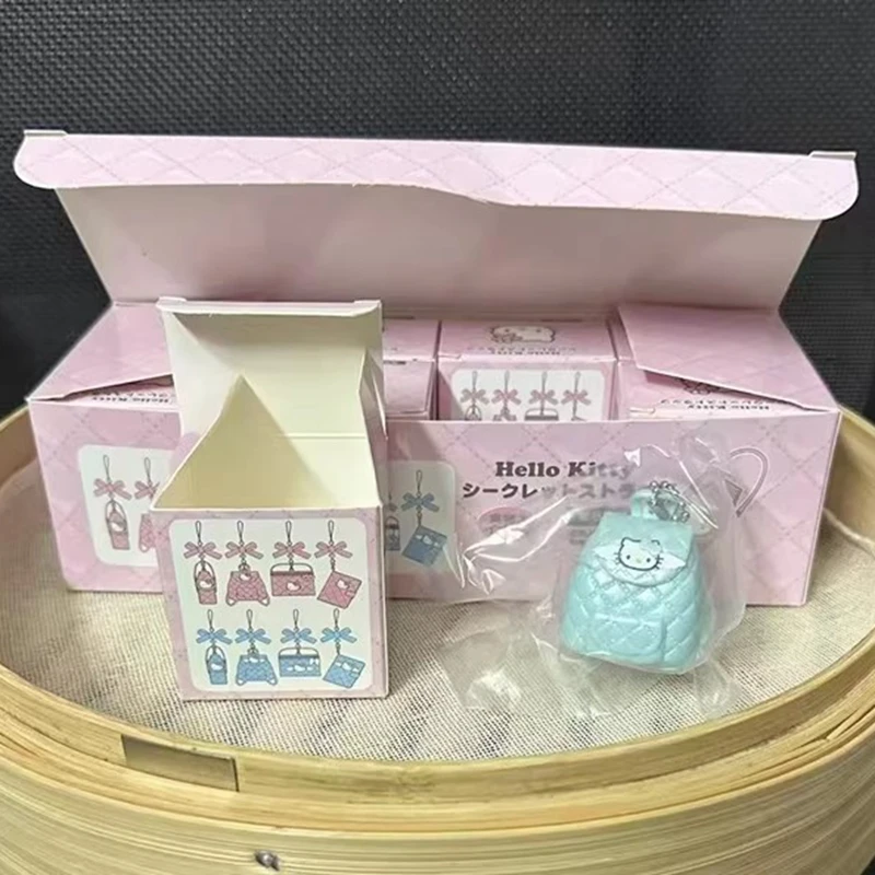 

8Pcs/set Sanrio Hello Kitty Micro Blind Box Toys Anime Angel Series Bag Pendants Toys Doll Figure Accessories Kids Gifts
