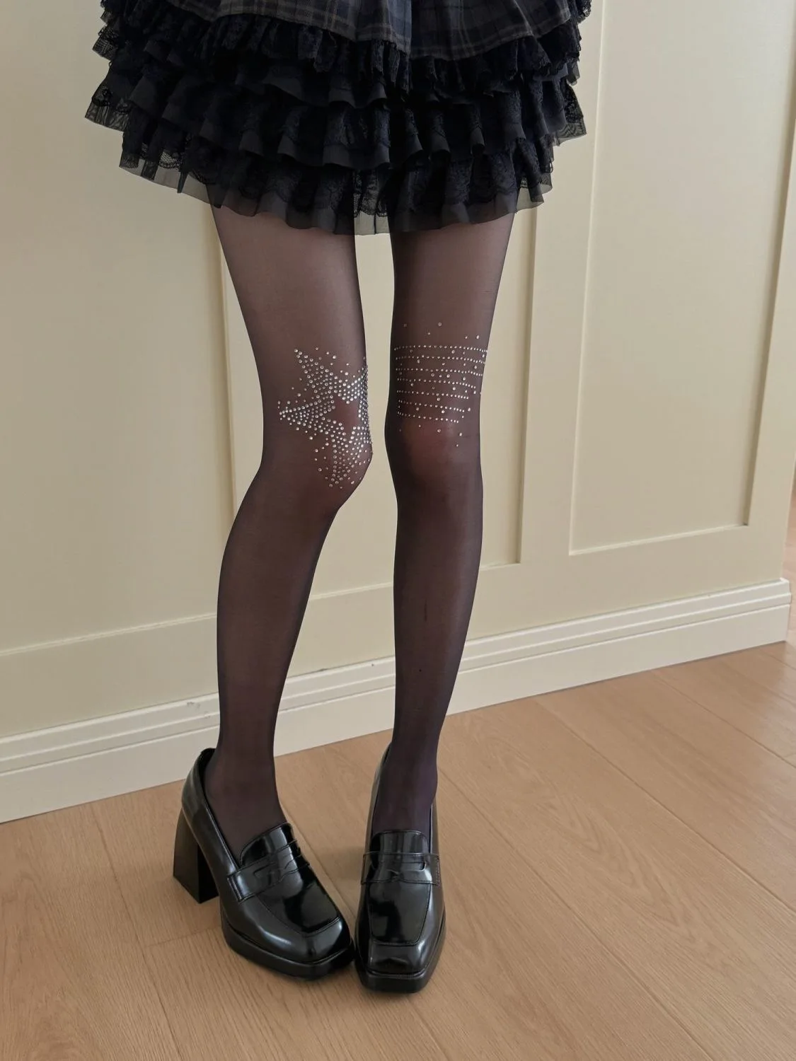 

long socks woman goth socks y2k accessories Non-slip stocking Japanese style jk socks Mary jane shoes stocking matching