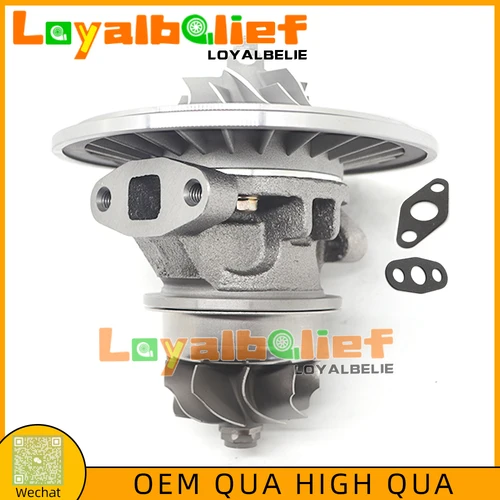 Núcleo de cartucho Turbo Universal T3 T4 para Stage III Wastegate 0.63AR V banda brida aceite frío 420HP 1.5L - 2.5L