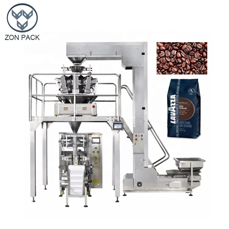 Multi-function Food Granule Packaging Machine Coffee Bean Filling Packing Machine