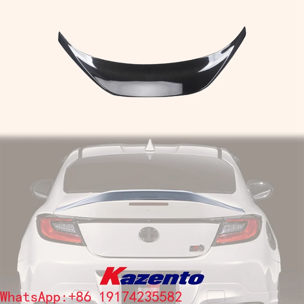 

Rear Trunk Lip for Su-b-aru B-R-Z G-R86 2022+ TRD Style Carbon Fiber Rear Trunk Spoiler Wing Lip