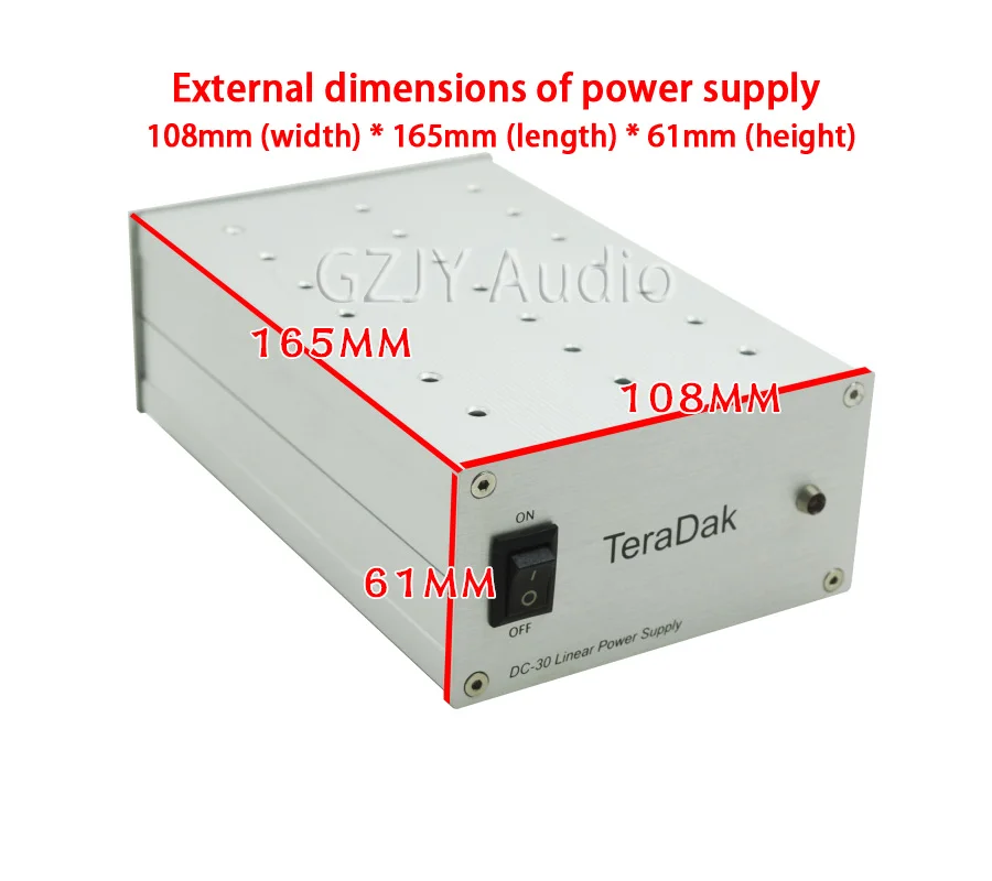 30W HIFI Linear Power Supply DC5V 3A/DC9V 2.5A/DC12V 1.8A/DC15V 1.6A/DC16V 1A Available For Selection