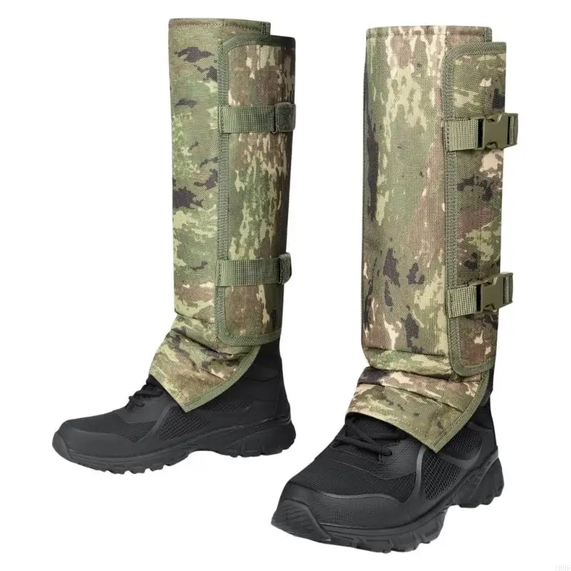 Lower Leg Gaiters for Field Work and Trail Use, Side Fasteners, Front Opening Build and Polypropylene Layer Design JOME
