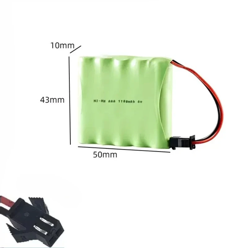 6V AAA Ni-MH Battery 1100mAh Rechargeable Battery for Set Toy Remote Control Car Medical Detector Fire  Bateria