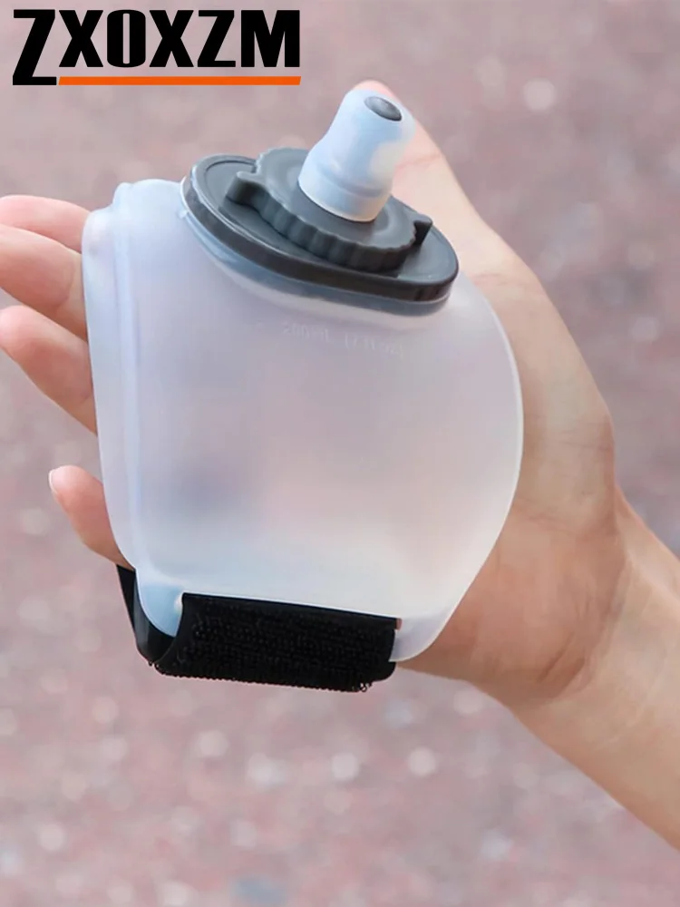 AliExpress NONE 1Pcs Sports Arm Water Bottle, Silicone Wrist Mounted Water Cup for Running Cycling Hiking, Hands-Free Hydration for Outdoor Work