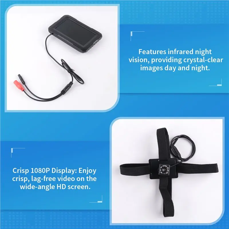 ABXF-Secure 1080P Baby Backseat Camera With 4.3