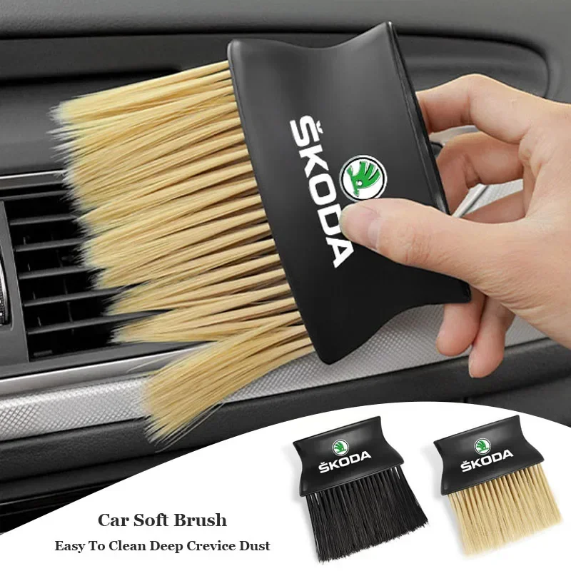 

Car Cleaning Soft Brush Seat Gap Air Outlet Dust Tool For Skoda Kylaq Elroq Kodiaq Octavia Enyaq Kamiq Scala Rapid Superb Karoq