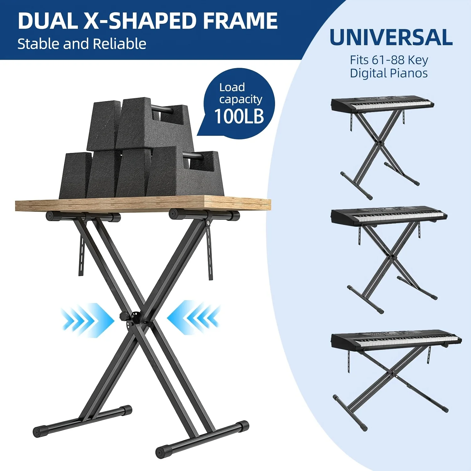 Thumbnail 4 - #3 Latest Musical Keyboard Stands Offers