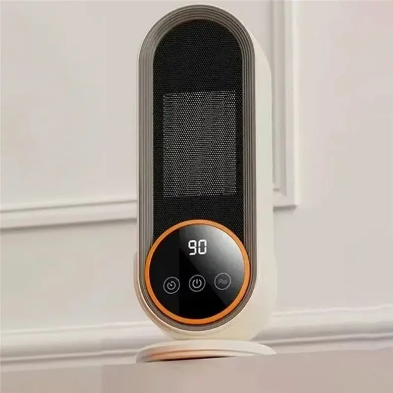 ABZA-Winter Heater With Remote Control Timer Portable Touch Screen Electric Heater Hand Warmer Desktop Heater For Home(US) US Pl