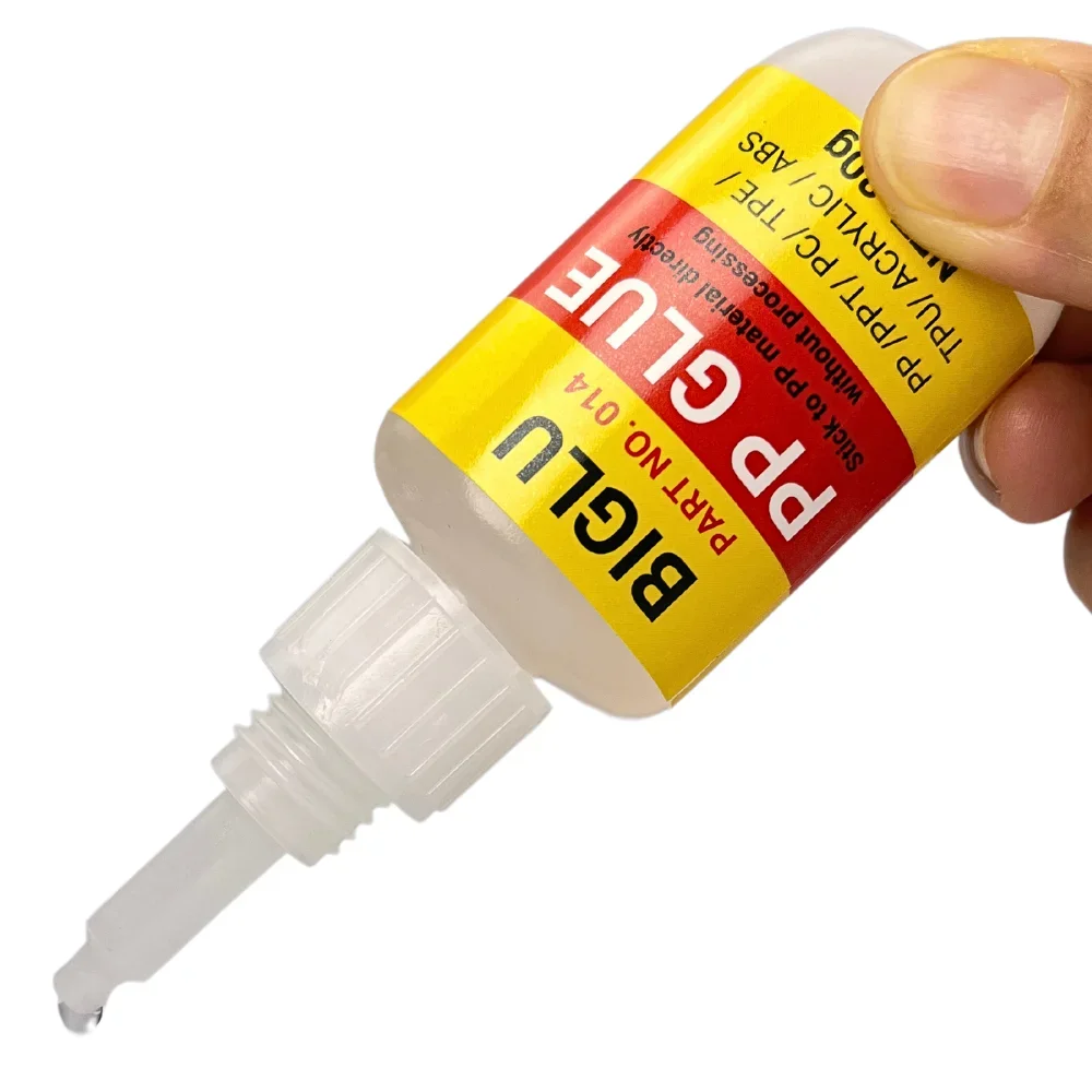 BIGLU Instant PP Glue Protection Adhesive High Temperature Resistant Sticky Electronic Components Metal Adhesive 20G