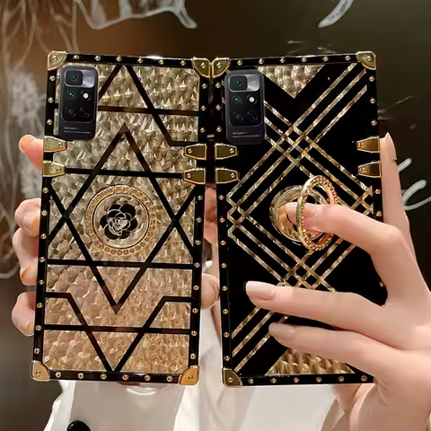 Luxury Glitter Phone Case for Samsung Galaxy S24 FE S23 S25 Ultra S22 Plus S21 A25 A35 A55 5G A34 A53 A15 A52 A14 A24 Ring Cover