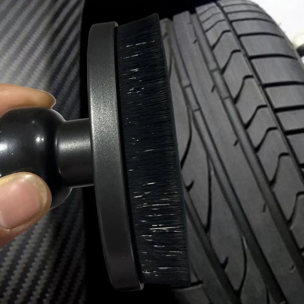 Bürste für die Innenreinigung von Autos, Bürsten zum Abstauben von Autoreifen, Kehrgeräte für die Fahrzeugwartung, für SUVs, Pickups, LKWs, Limousinen – Detail 1