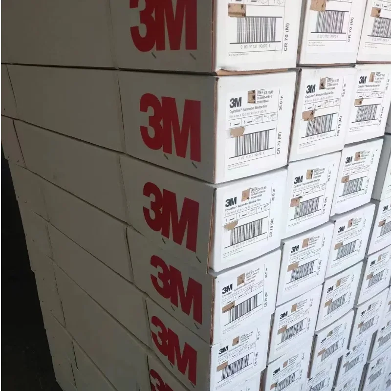 

90% VLT Автомобильная оконная пленка 3M Кристаллическая 90 Прозрачный цвет Стабильная защита от тепла УФ-блок Водяной синий оттенок Солнечное управление Оригинал
