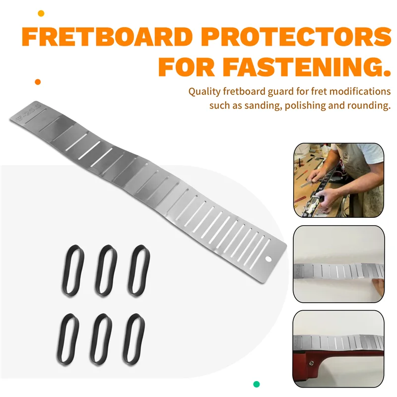 

B48B-Guitar Fretboard Guard Protector Guitar Fret Repair Tool Luthier Tool For Dressing Frets