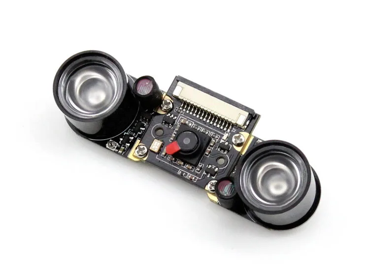 Waveshare RPi Camera (E) 5 Megapixel OV5647 Sensor Supports Night Vision Module for Raspberry Pi