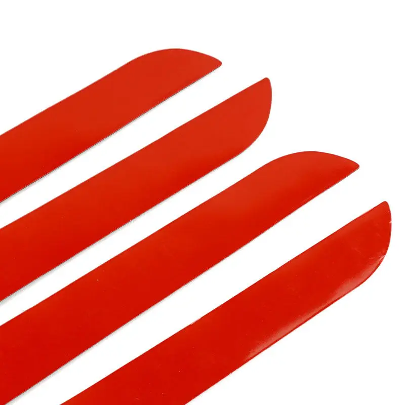 For Audi A4 B8 A5 2009 2010 2011 2012 2013 2014 2015 2016 4pcs Car Accessories Window Door Panel Decor Cover Sticker Trim Strips