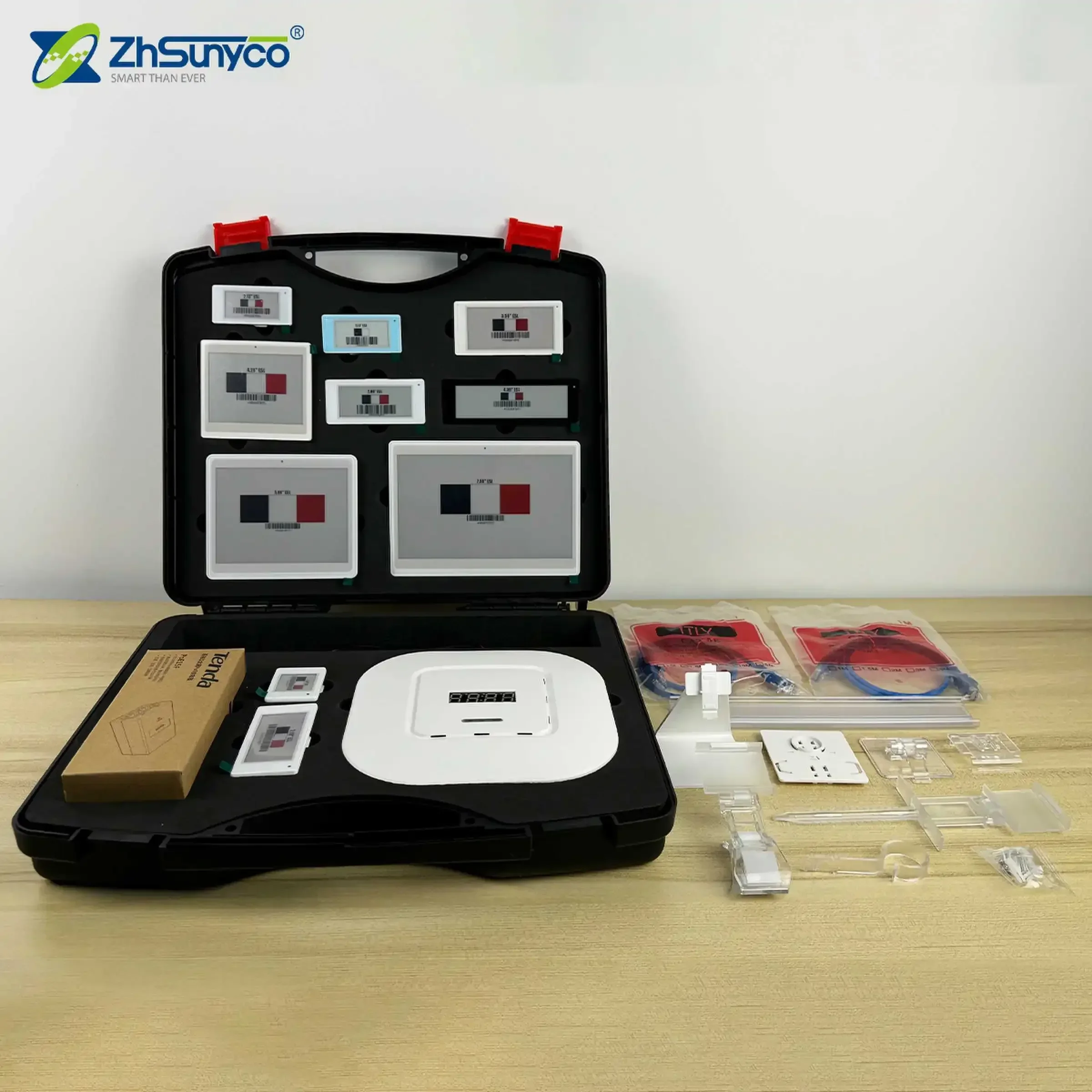 ป้ายราคาอิเล็กทรอนิกส์ 2.4Ghz Esl Demo kit ระบบป้ายชั้นวางอิเล็กทรอนิกส์