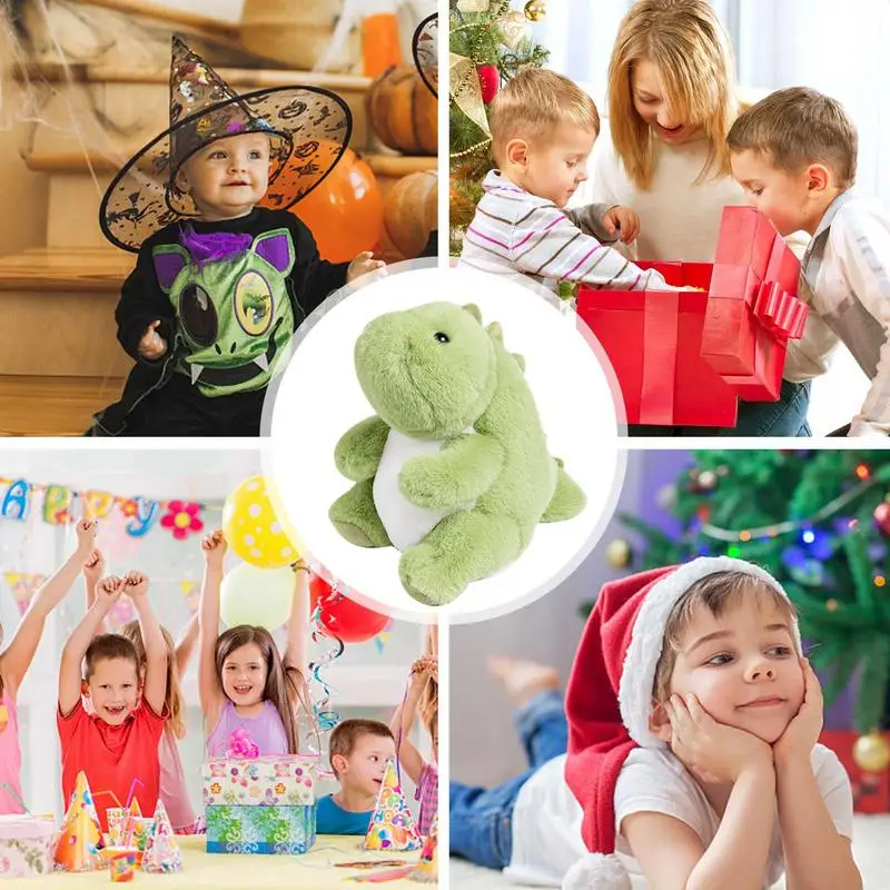 Dinosaur Doll Kids Dinosaur Plush Hugging Doll Soft Cute Throw Pillow For Boys & Girls Colorful Children Accompany Toys For