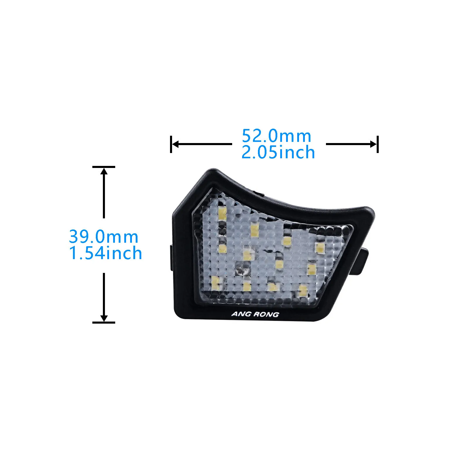 LED Side Under Mirror Puddle Light Lamps For Jaguar XE X760 XF X260 XJ X350 X351 view 4
