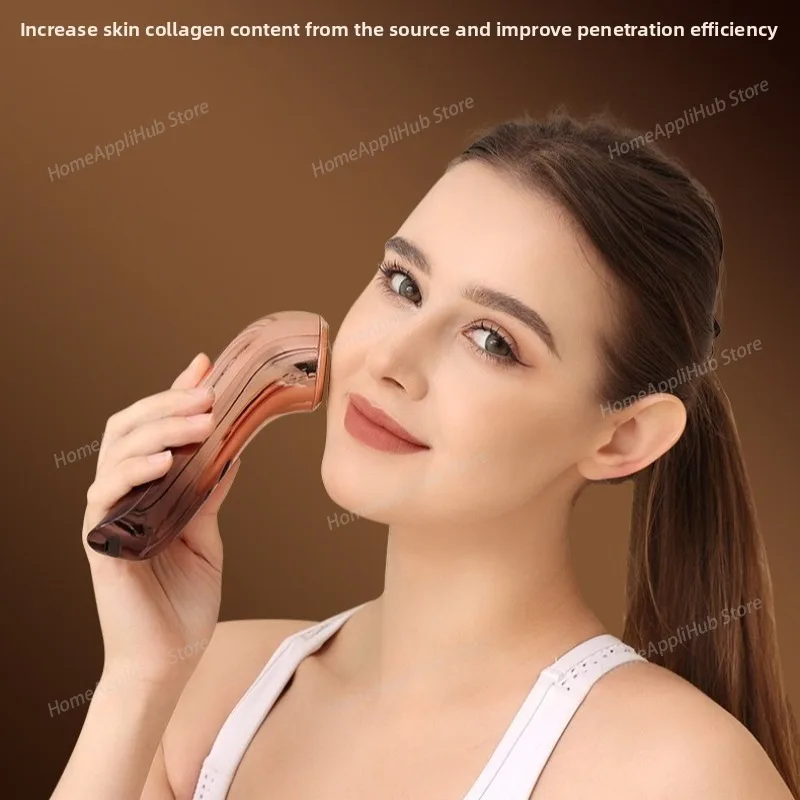 

Микротоковое косметическое устройство для горячего и холодного нажатия — многофункциональное для подтяжки, массажа, омоложения кожи и очищения