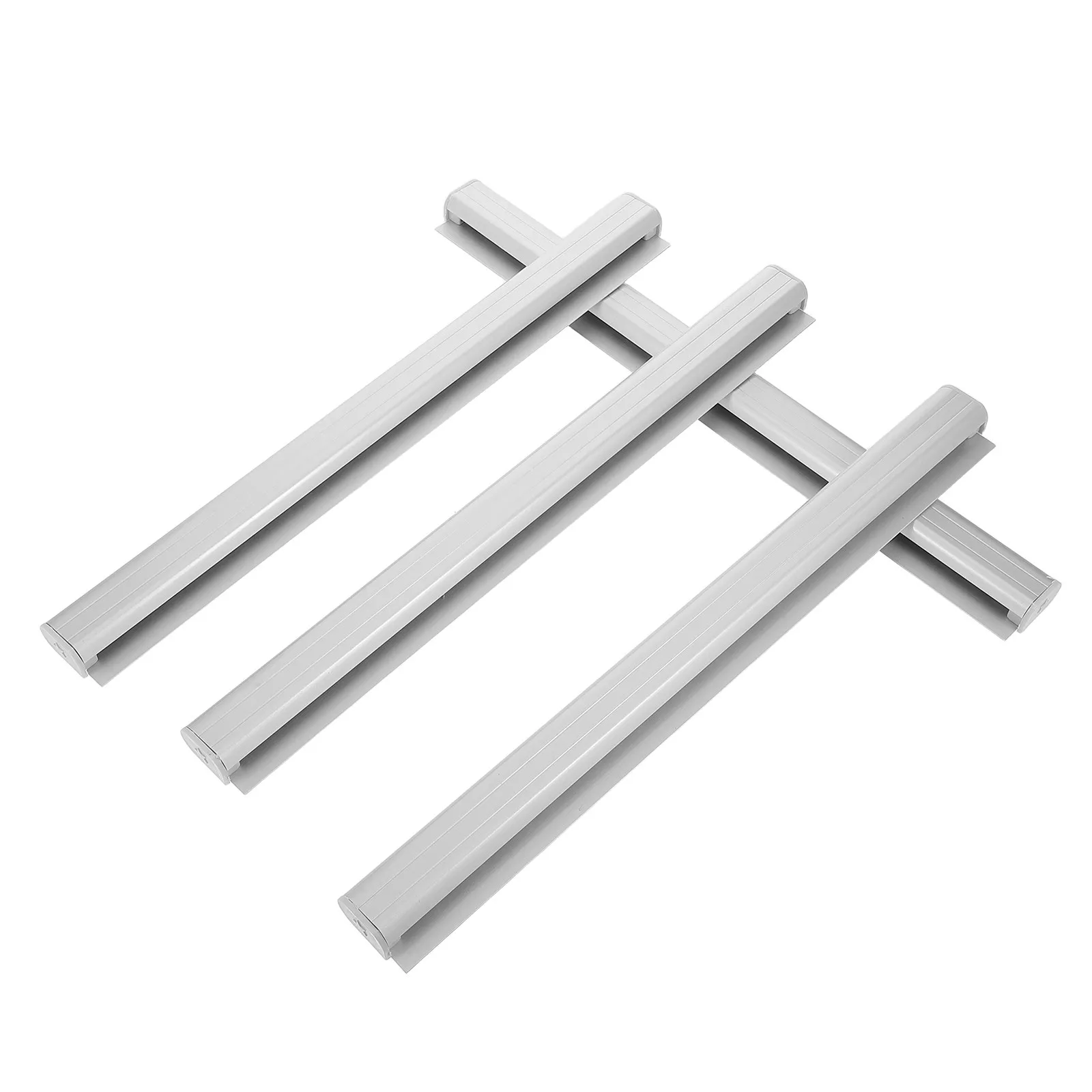 4Pcs Aluminum Alloy Kitchen Ticket Holder Rack for Restaurant Order Management No Drill Slide Receipt Organizer Space Saving