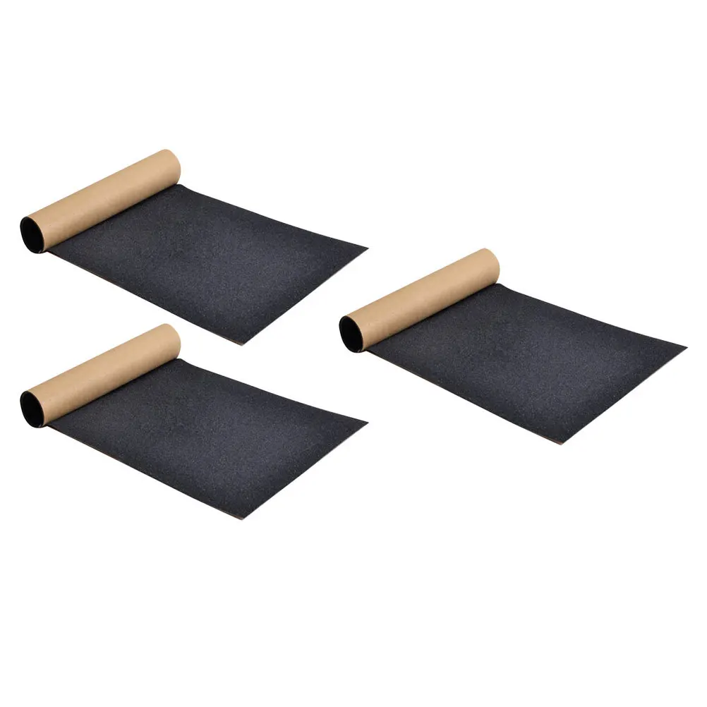 3 قطعة أشرطة لوح التزلج مقاومة للاهتراء شريط لحام احترافي مادة الصنفرة شريط لحام واقي لاستبدال ألواح التزلج #6