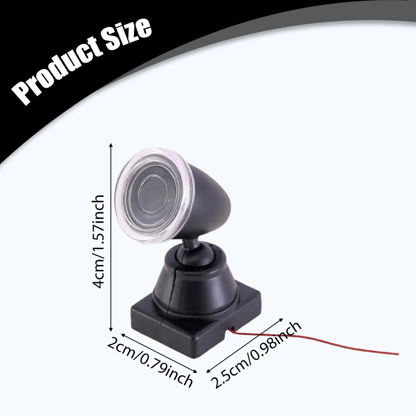 

Миниатюрные имитационные напольные светильники, пластиковые декоративные элементы для моделей, для железнодорожных макетов, микроландшафтов и диорам