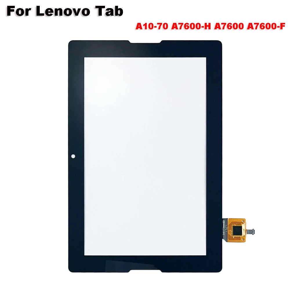 

New For Lenovo Tab A 10.1'' 10-70 A7600 A7600-F A7600-H B0474 AP101303 Touch Screen + OCA LCD Front Glass Panel Replacement