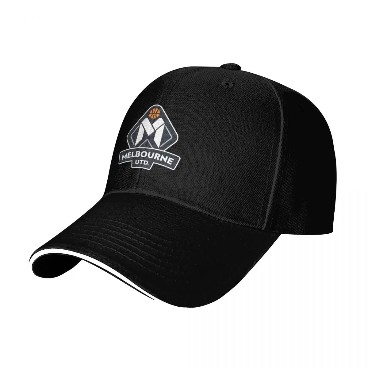 Melbourne United Baseball Cap Vintage Retro Embroidered Lightweight Packable Gift for Him Her